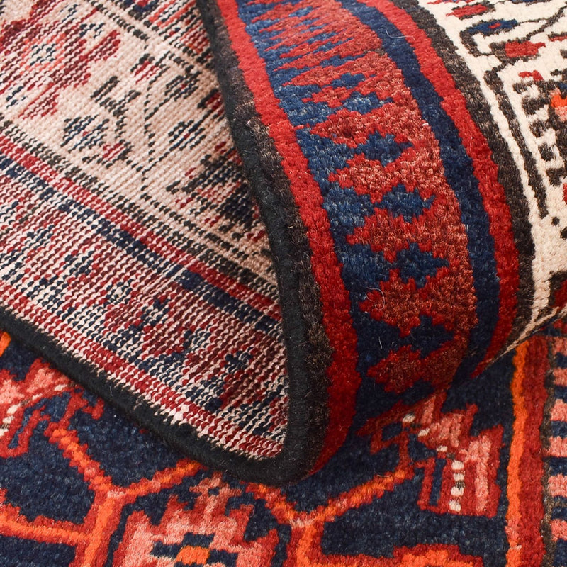 Tappeto corsia Tappeto Persero - Tabriz - 460 x 98 cm - ruggine