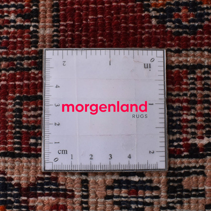 Tappeto corsia Tappeto Persero - Tabriz - 460 x 98 cm - ruggine