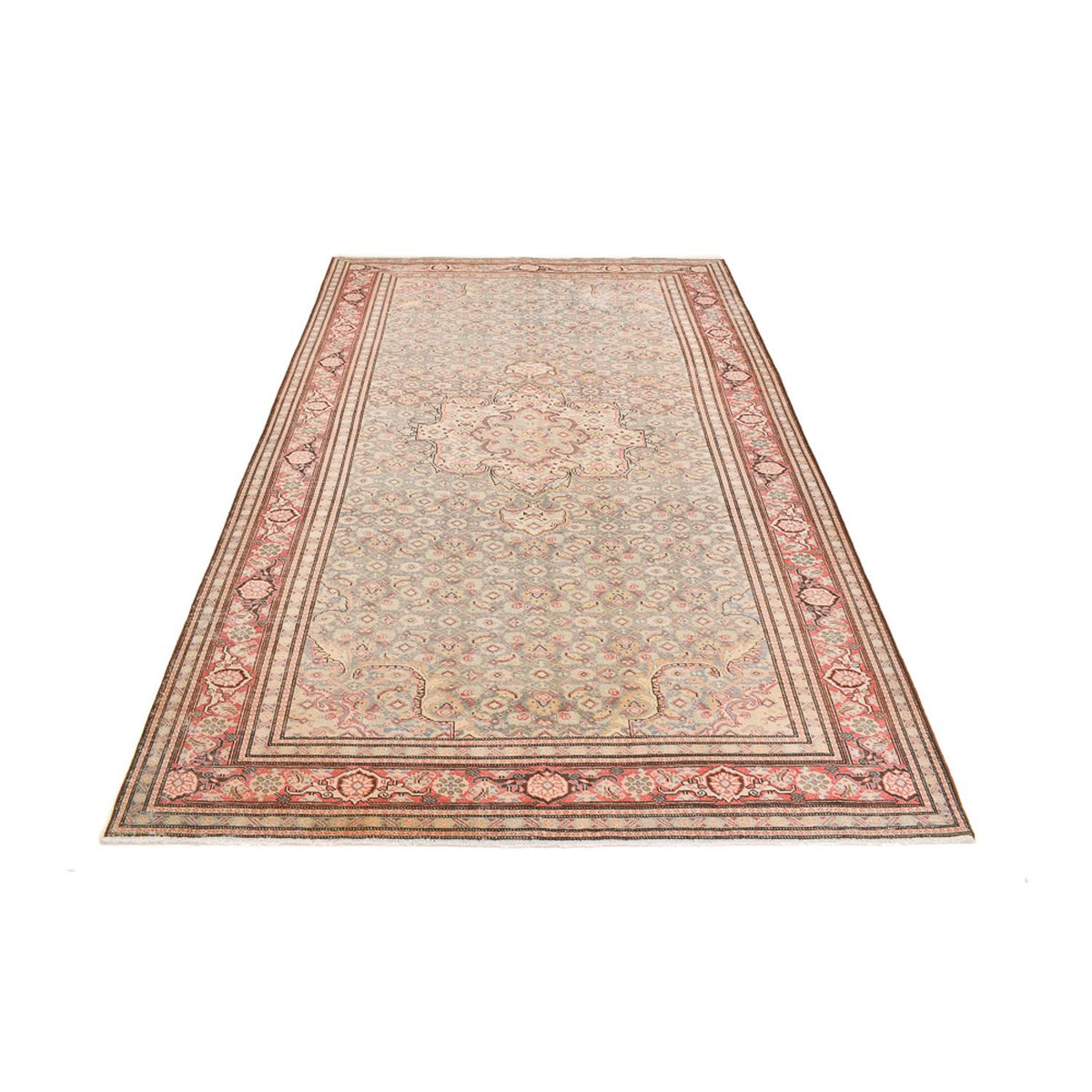 Tappeto vintage - 299 x 195 cm - beige