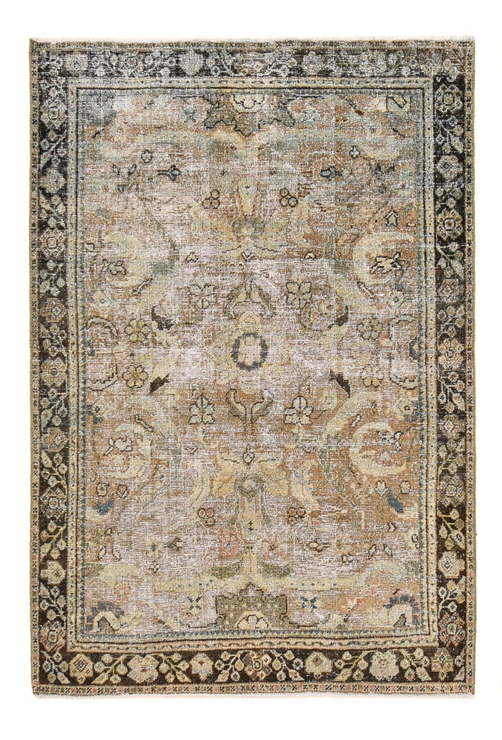 Tappeto vintage - 199 x 133 cm - sabbia