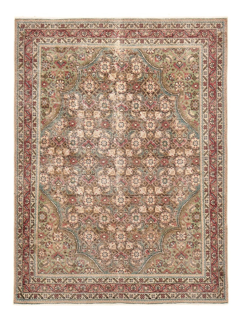 Tappeto vintage - 182 x 136 cm - beige