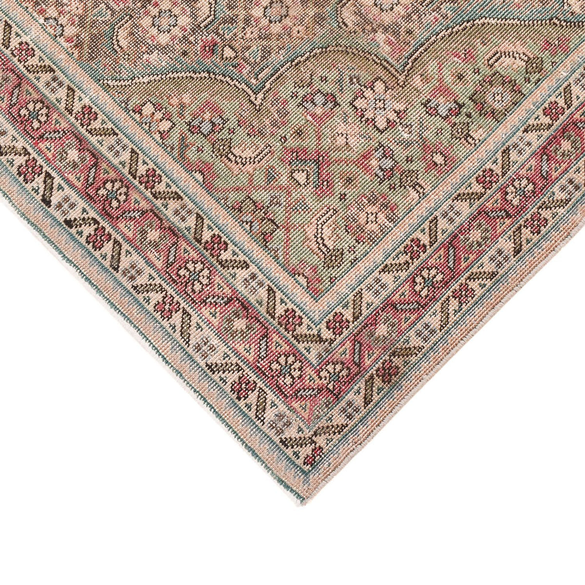 Tappeto vintage - 182 x 136 cm - beige