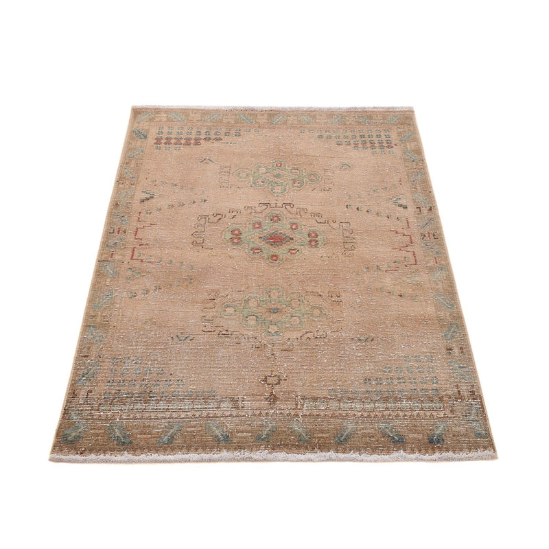 Tappeto vintage - 152 x 103 cm - beige scuro