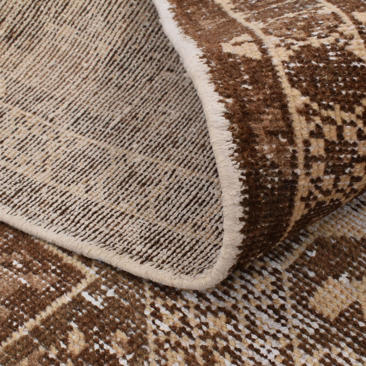 Tappeto vintage - 175 x 122 cm - beige scuro