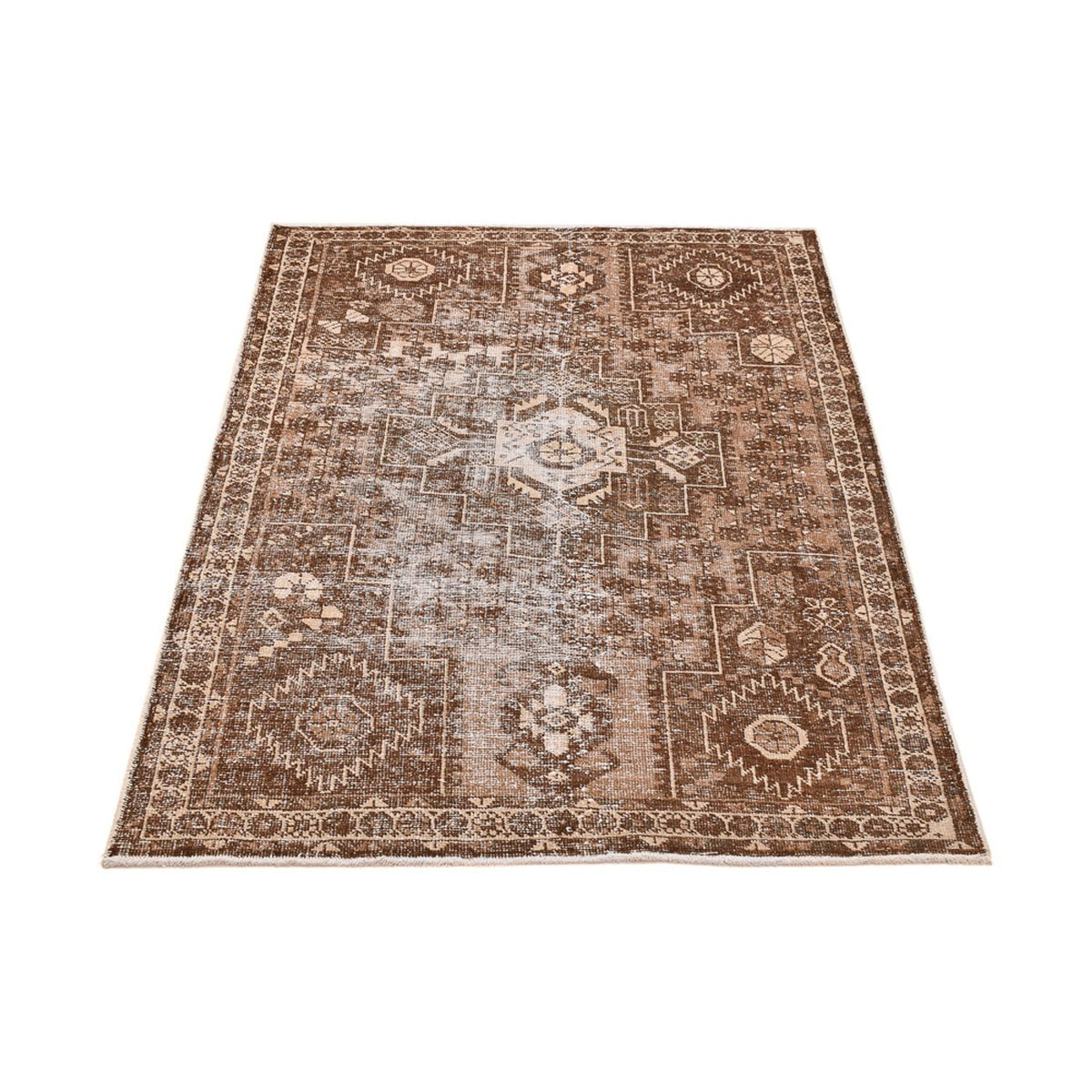 Tappeto vintage - 175 x 122 cm - beige scuro