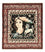 Tappeto Persero - Nomade quadrato - 118 x 101 cm - multicolore