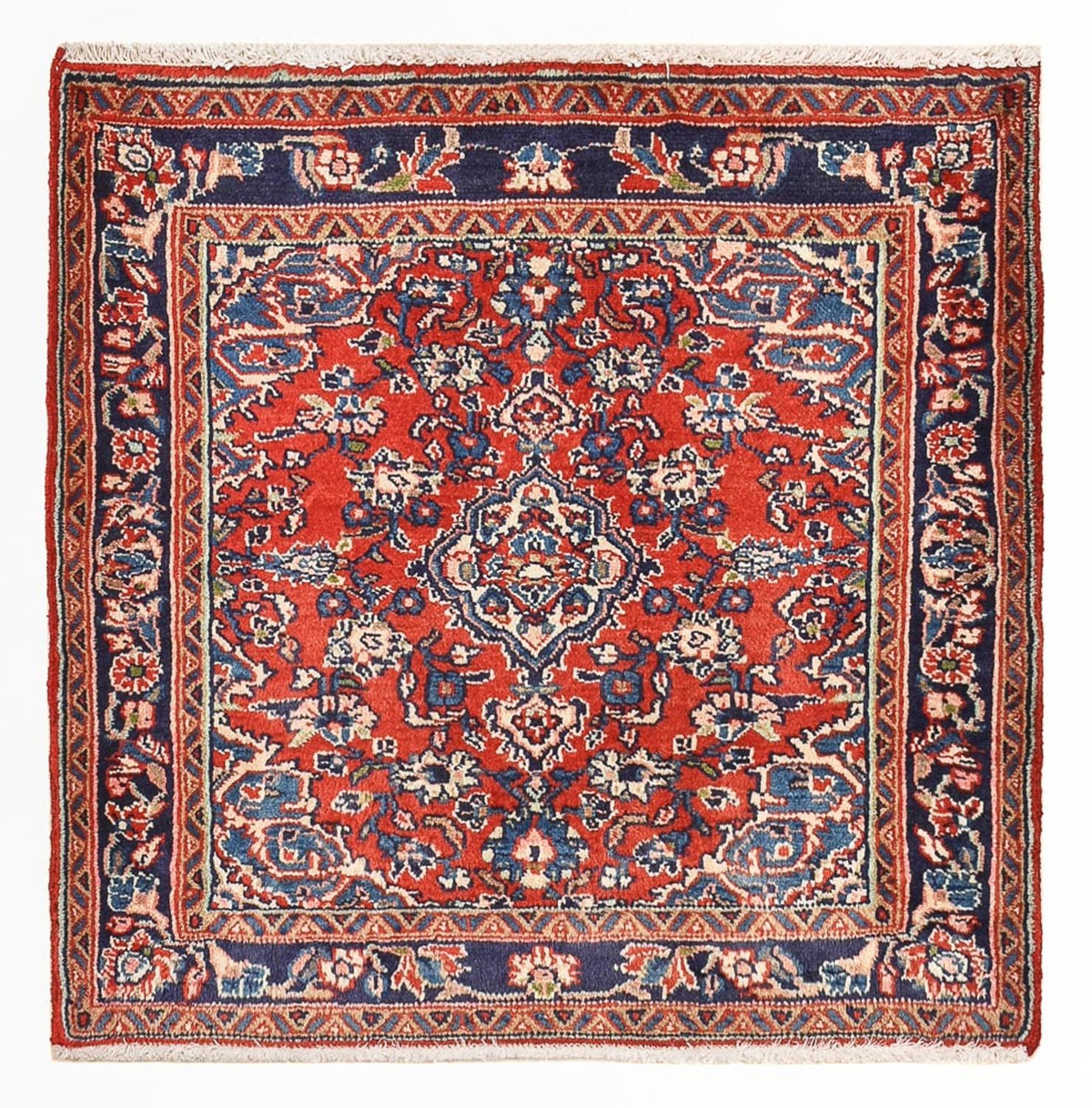Tappeto Persero - Nomade quadrato  - 67 x 67 cm - rosso
