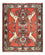Tappeto Persero - Nomade - 78 x 67 cm - rosso