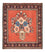 Tappeto Persero - Nomade - 55 x 49 cm - rosso