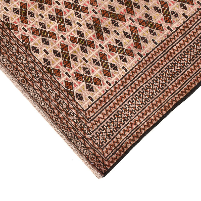 Tappeto Turkaman - 190 x 128 cm - rosso chiaro