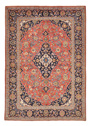Tappeto Persero - Keshan - 205 x 141 cm - rosso chiaro