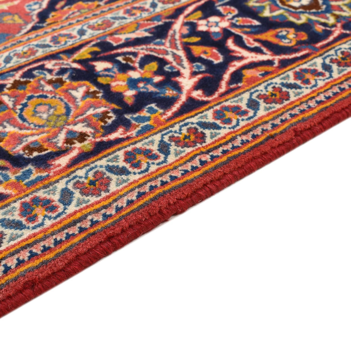 Tappeto Persero - Keshan - 205 x 141 cm - rosso chiaro