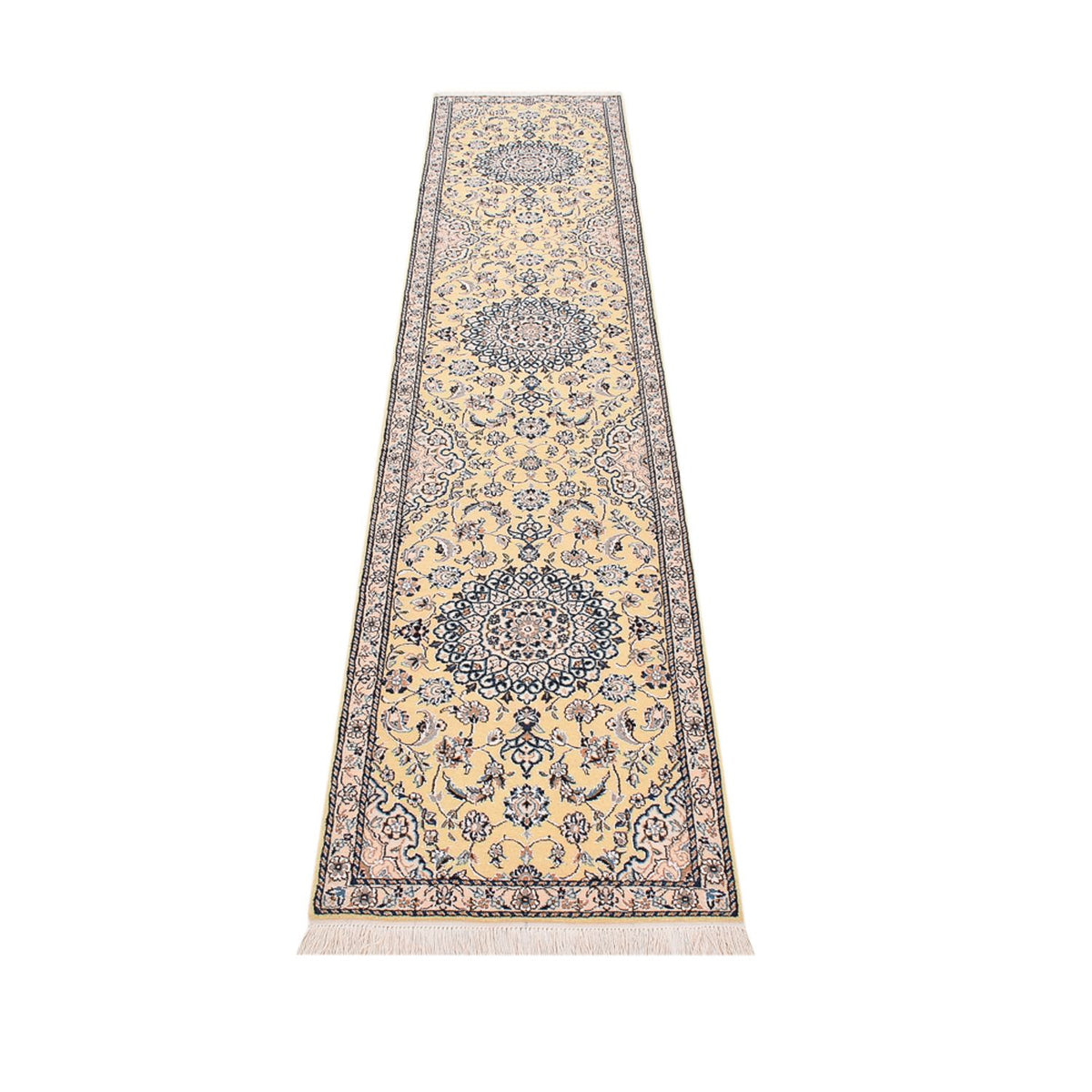 Tappeto corsia Tappeto Persero - Nain - Reale - 309 x 61 cm - beige