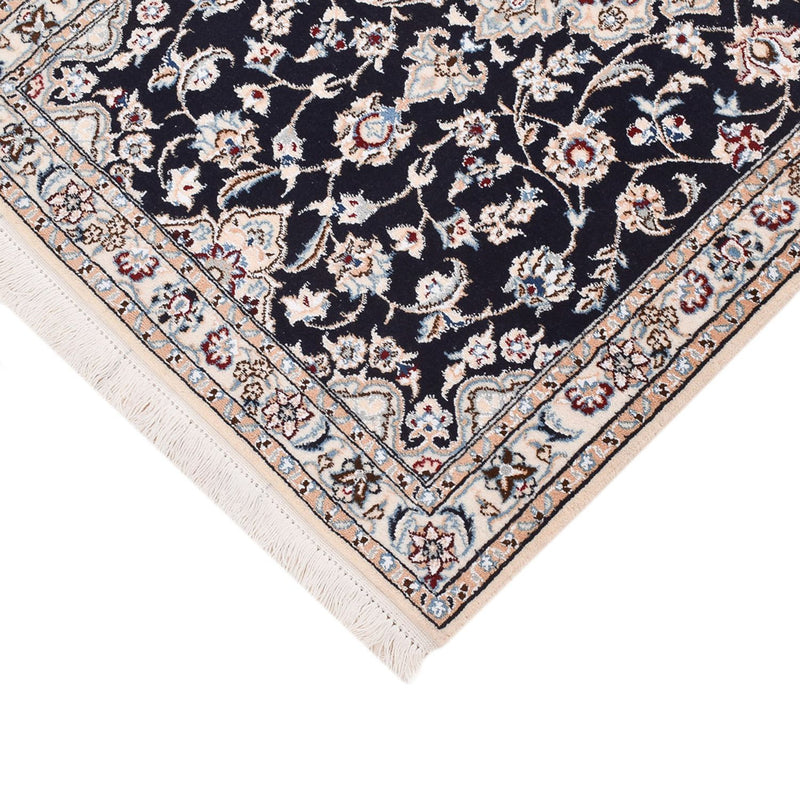 Tappeto corsia Tappeto Persero - Nain - Reale - 220 x 72 cm - blu scuro