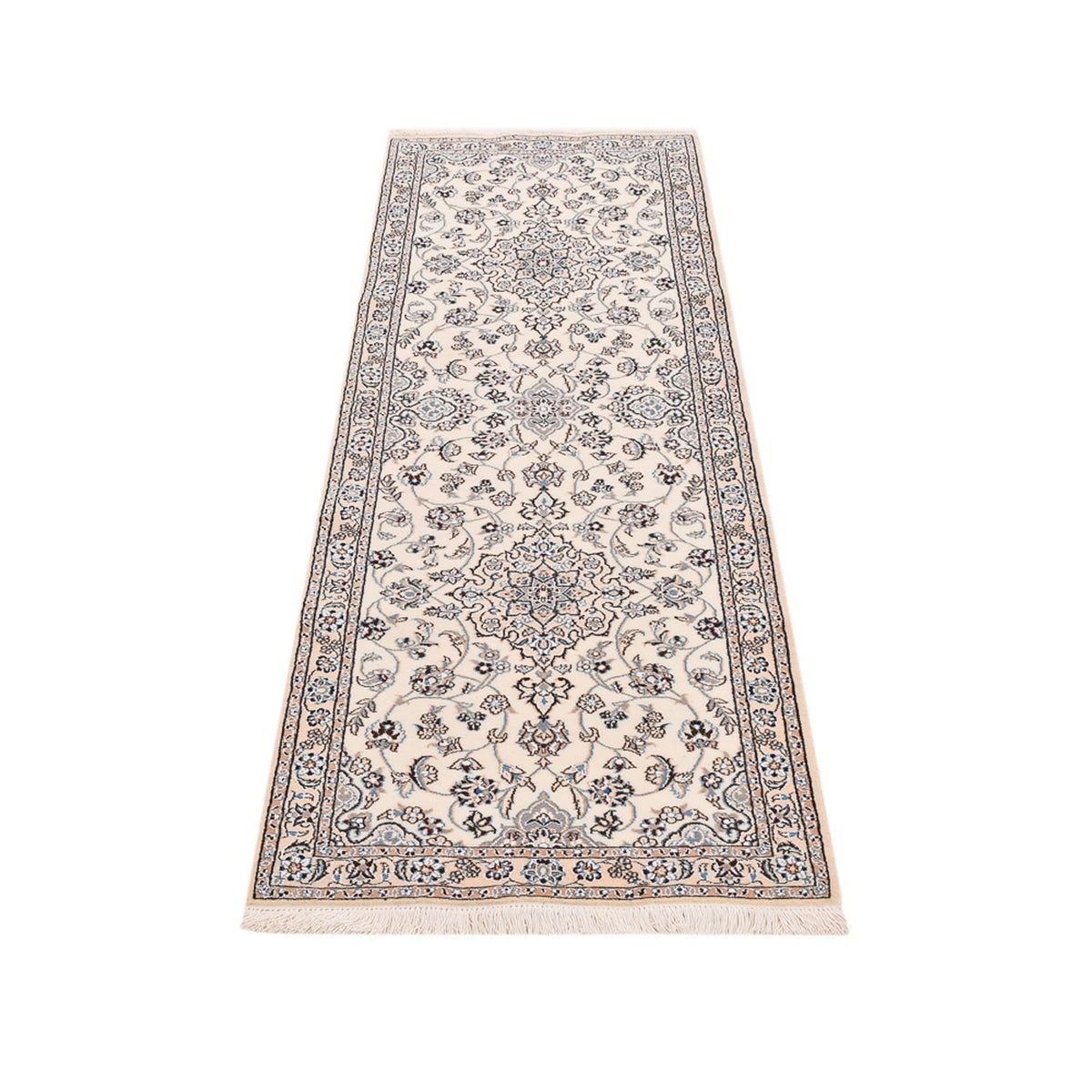 Tappeto corsia Tappeto Persero - Nain - Reale - 215 x 71 cm - crema