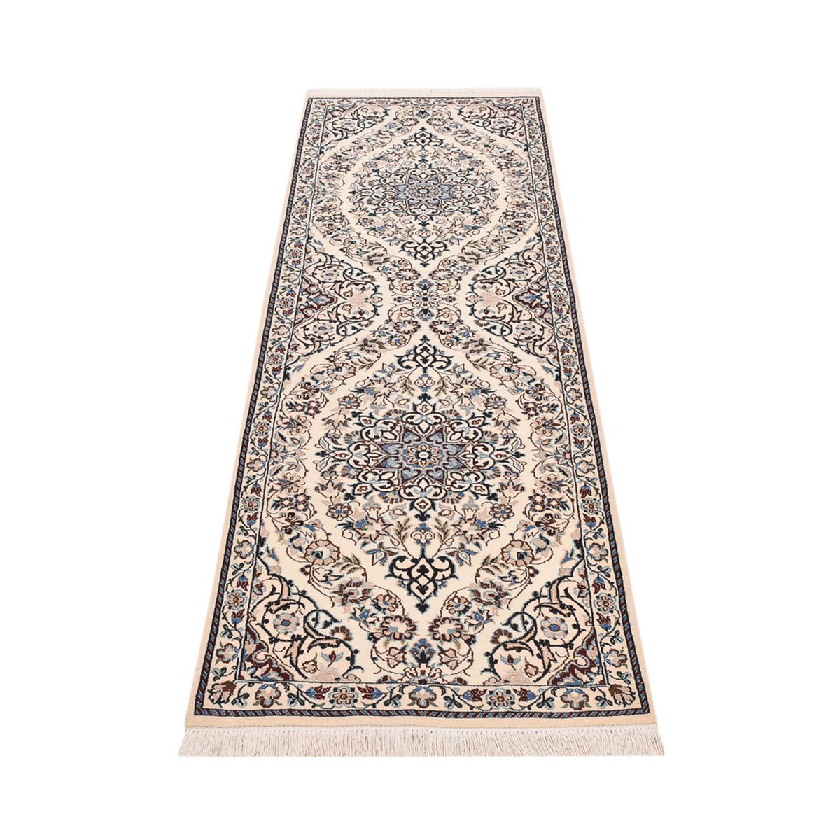 Tappeto corsia Tappeto Persero - Nain - Reale - 230 x 70 cm - crema