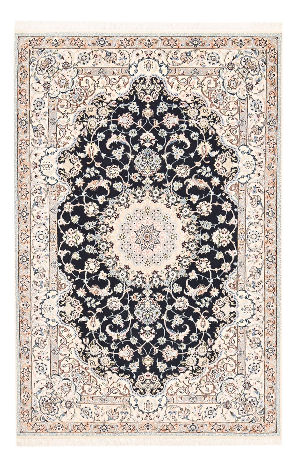 Tappeto Persero - Nain - Reale - 252 x 164 cm - blu scuro