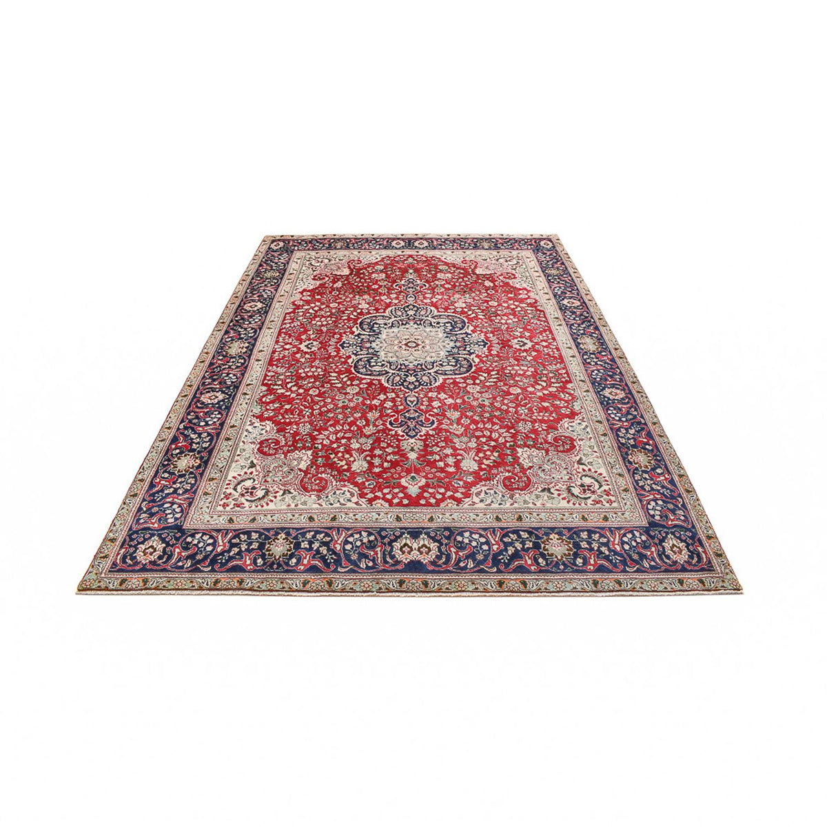 Tappeto Persero - Tabriz - 326 x 239 cm - rosso