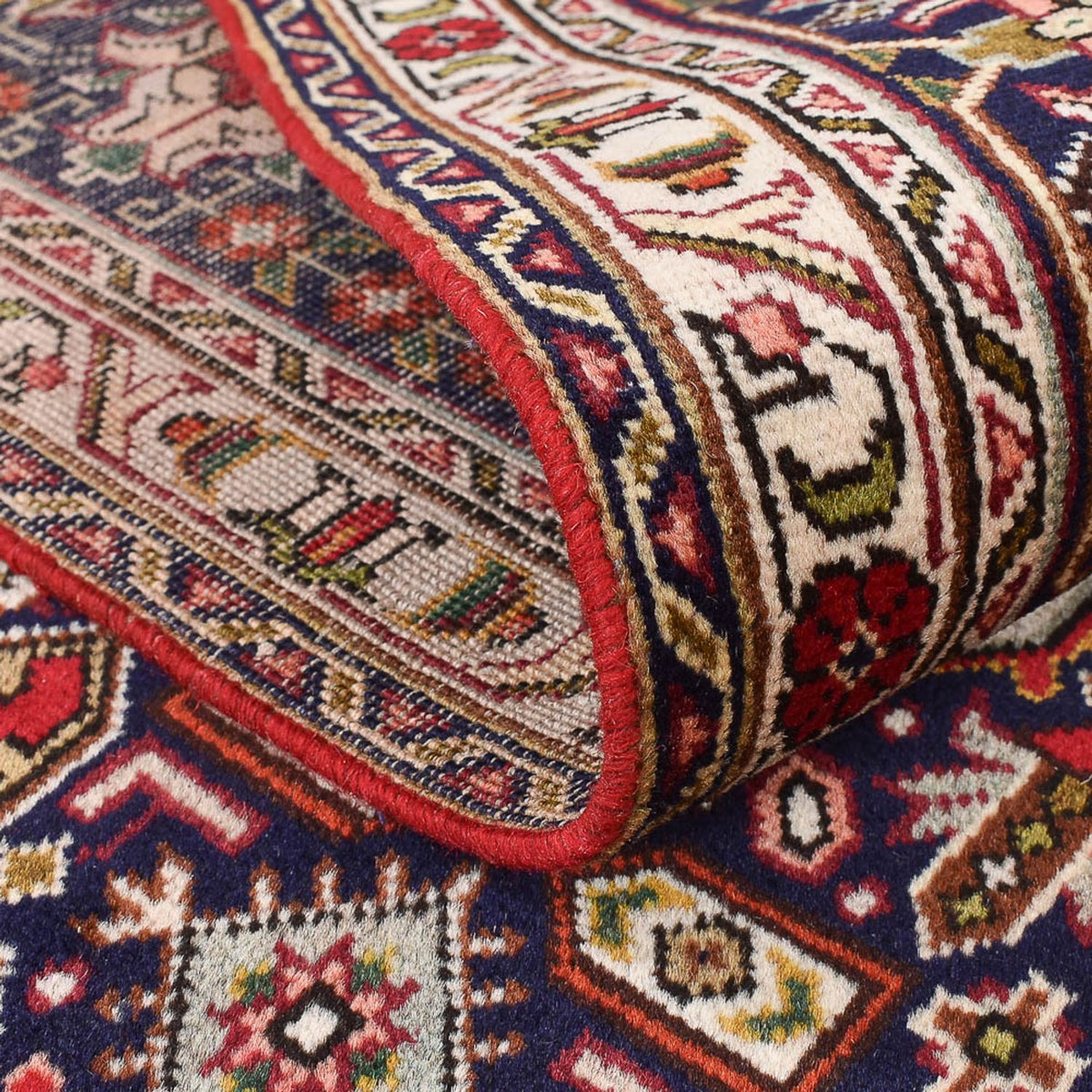 Tappeto Persero - Tabriz - 303 x 198 cm - rosso