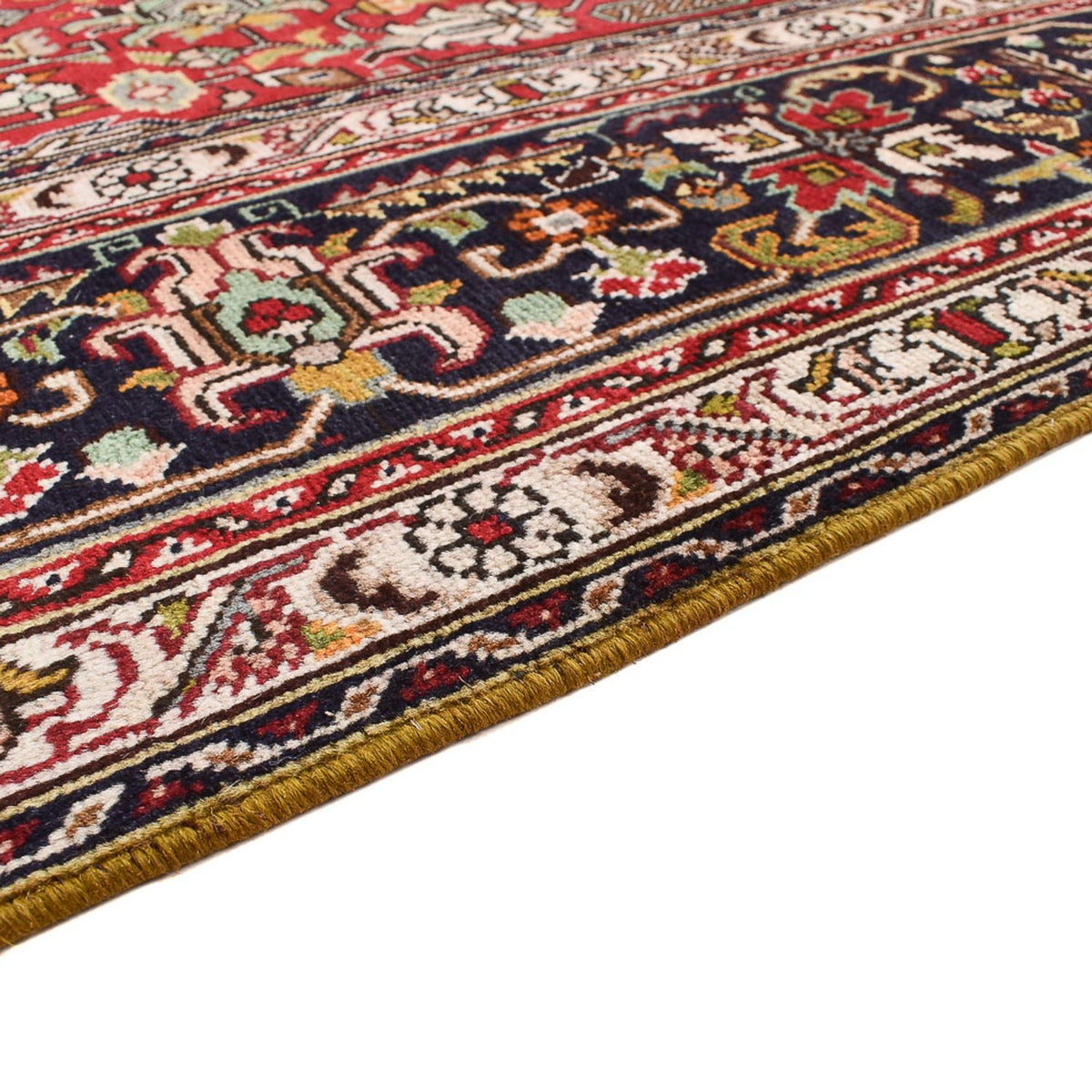 Tappeto Persero - Tabriz - 320 x 203 cm - rosso