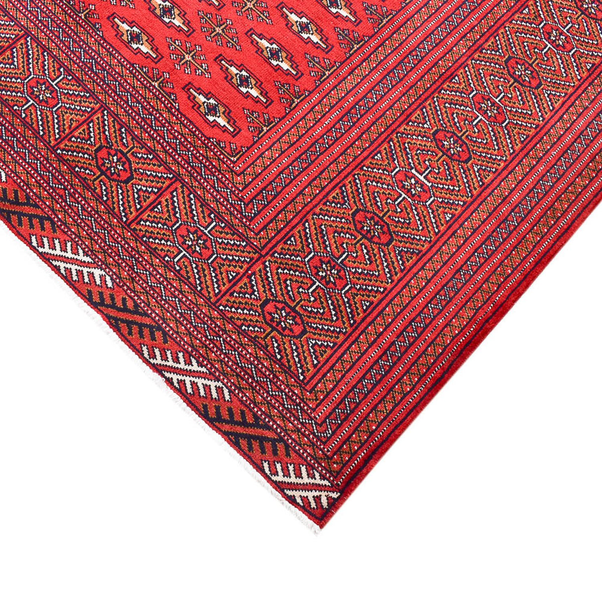 Tappeto Turkaman - 340 x 259 cm - rosso