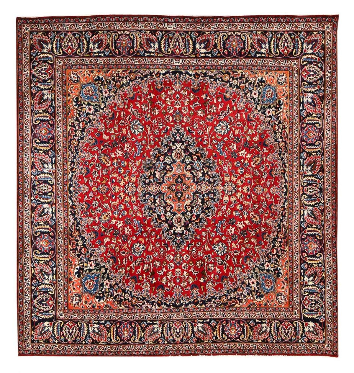 Tappeto Persero - Classico quadrato - 319 x 296 cm - rosso