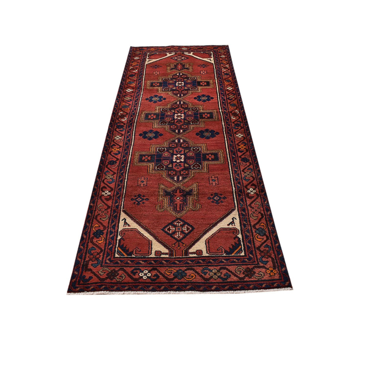 Tappeto corsia Tappeto Persero - Bidjar - 300 x 102 cm - rosso