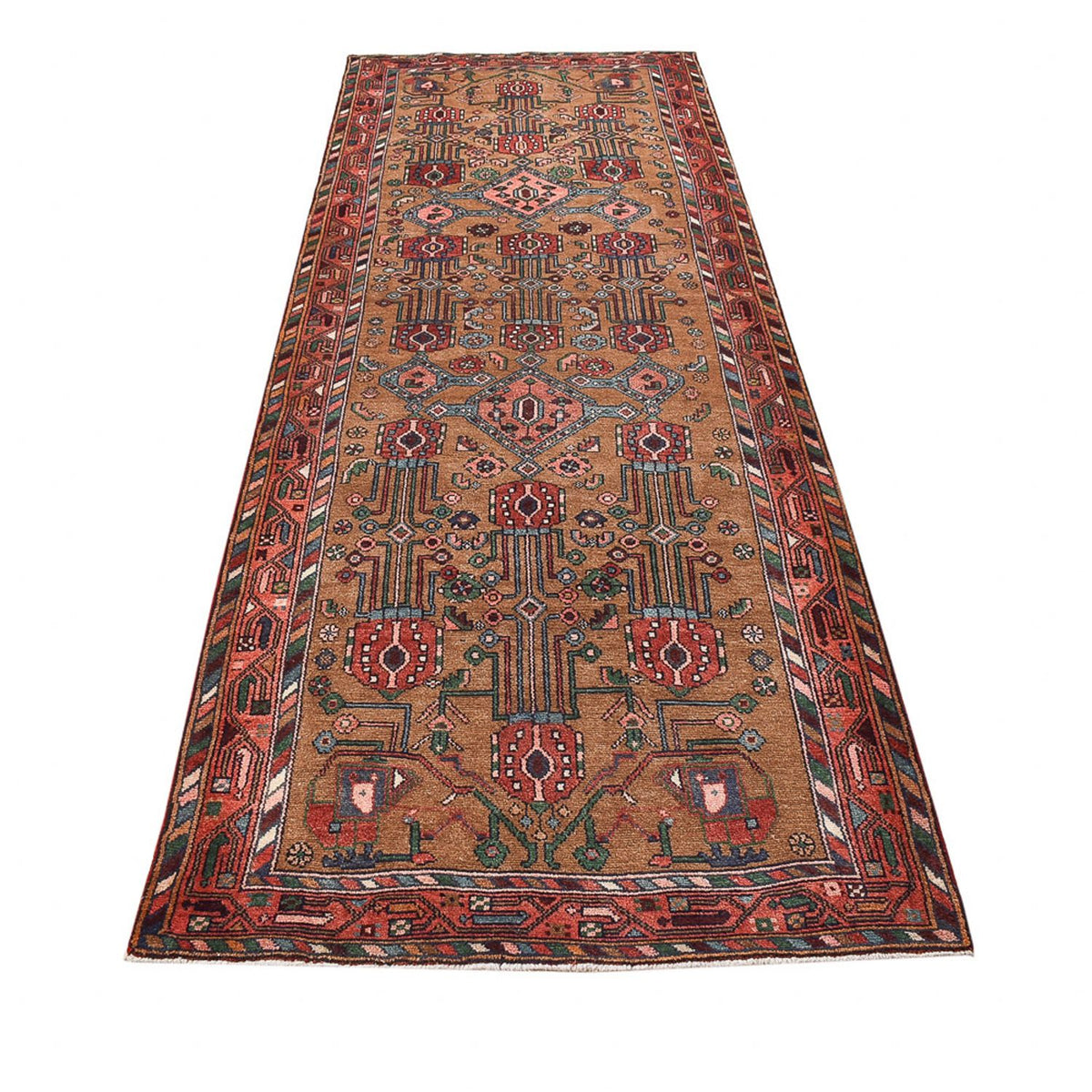 Tappeto corsia Tappeto Persero - Nomade - 317 x 112 cm - terracotta