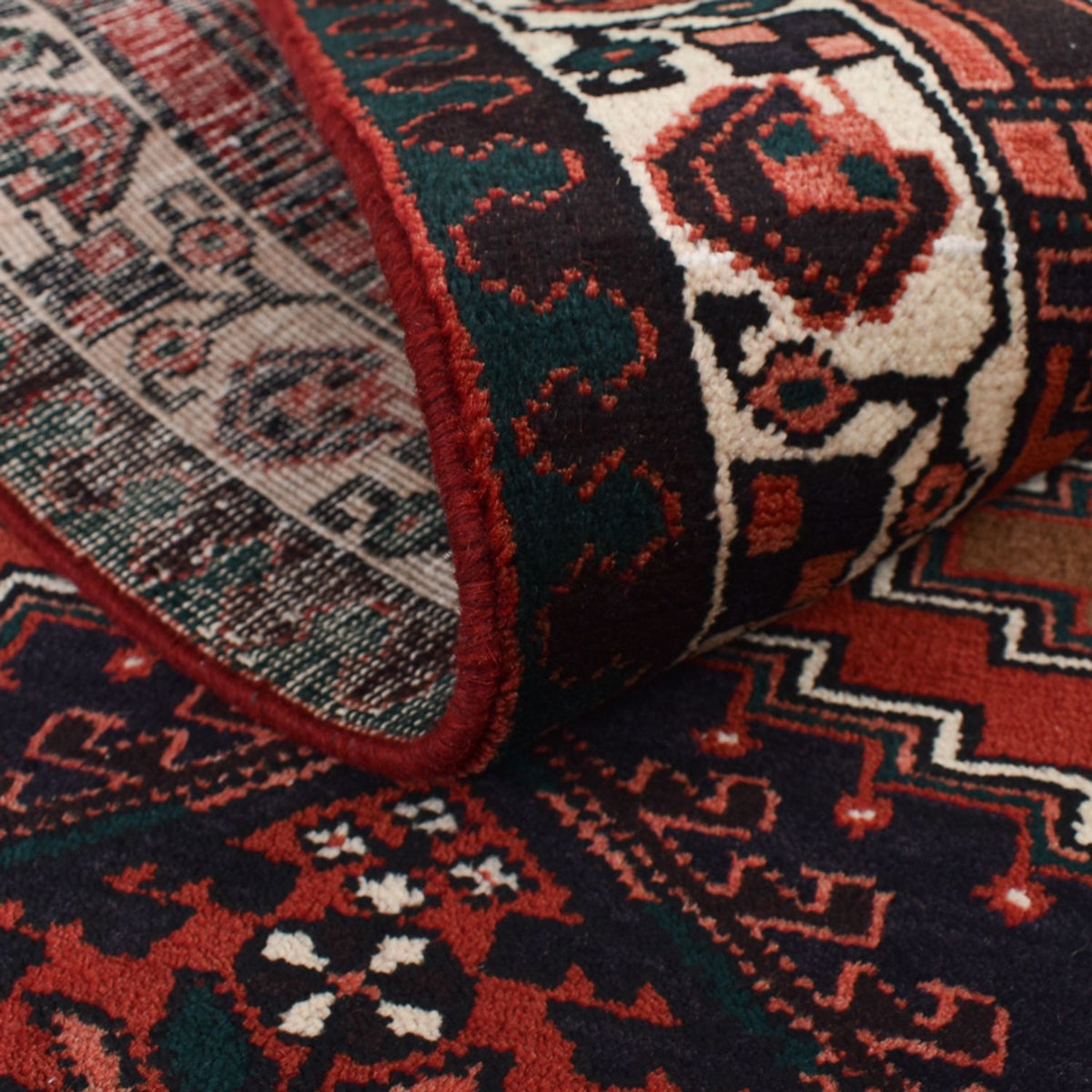 Tappeto corsia Tappeto Persero - Nomade - 313 x 100 cm - rosso scuro