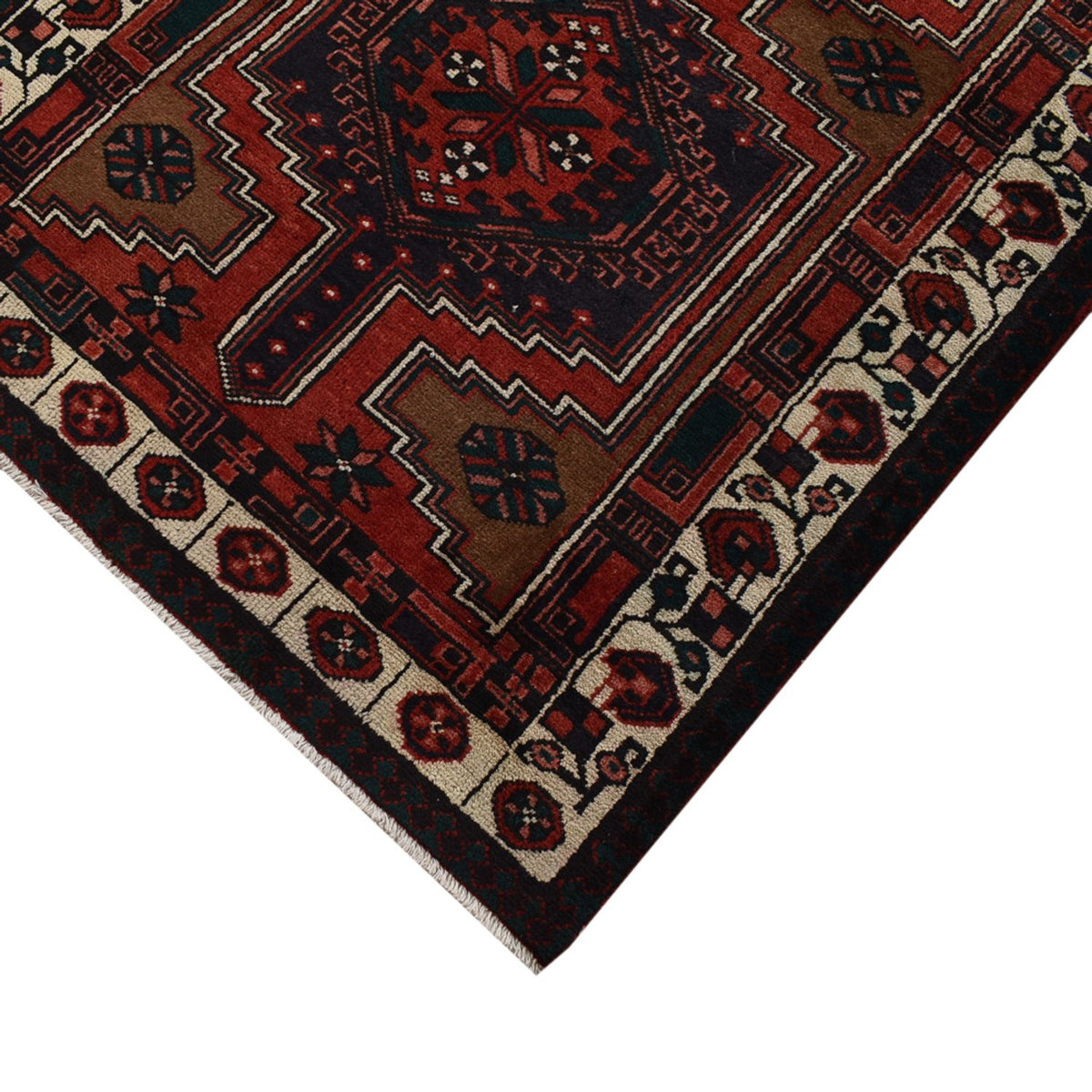 Tappeto corsia Tappeto Persero - Nomade - 318 x 100 cm - rosso scuro