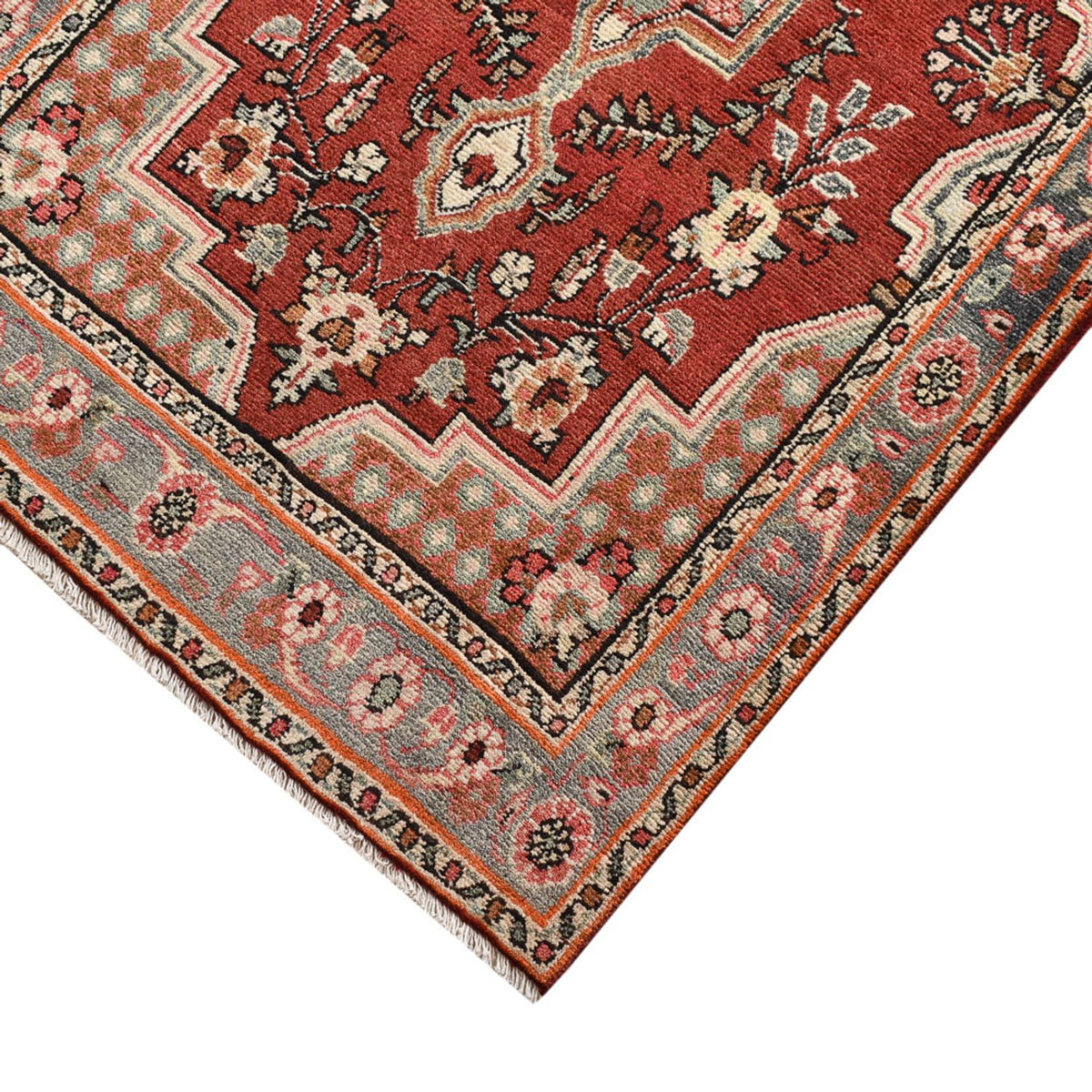Tappeto corsia Tappeto Persero - Tabriz - 282 x 80 cm - multicolore