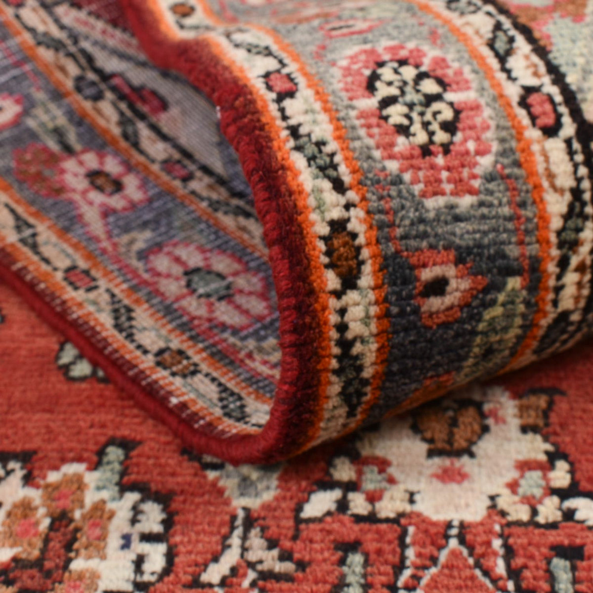 Tappeto corsia Tappeto Persero - Tabriz - 282 x 80 cm - multicolore
