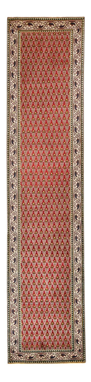 Tappeto corsia Tappeto Persero - Tabriz - 390 x 87 cm - ruggine