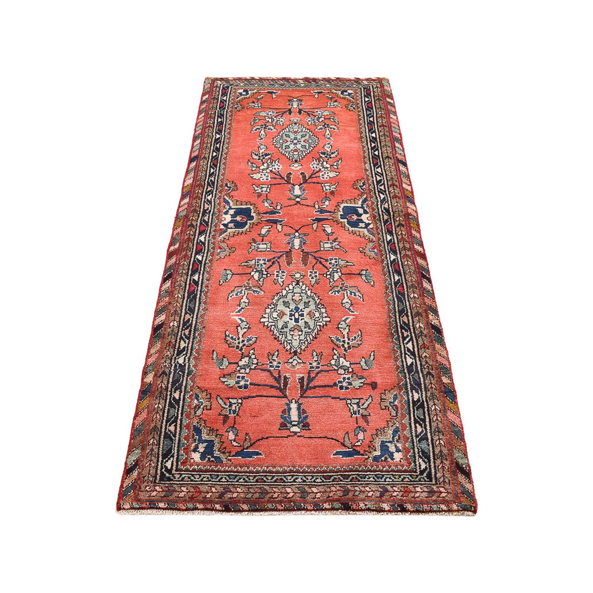 Tappeto corsia Tappeto Persero - Nomade - 217 x 85 cm - arancione