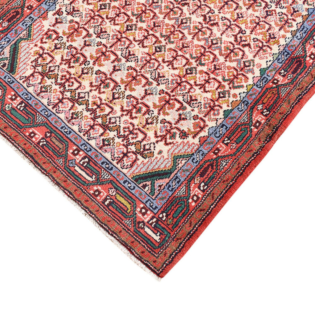 Tappeto corsia Tappeto Persero - Nomade - 202 x 86 cm - rosso chiaro