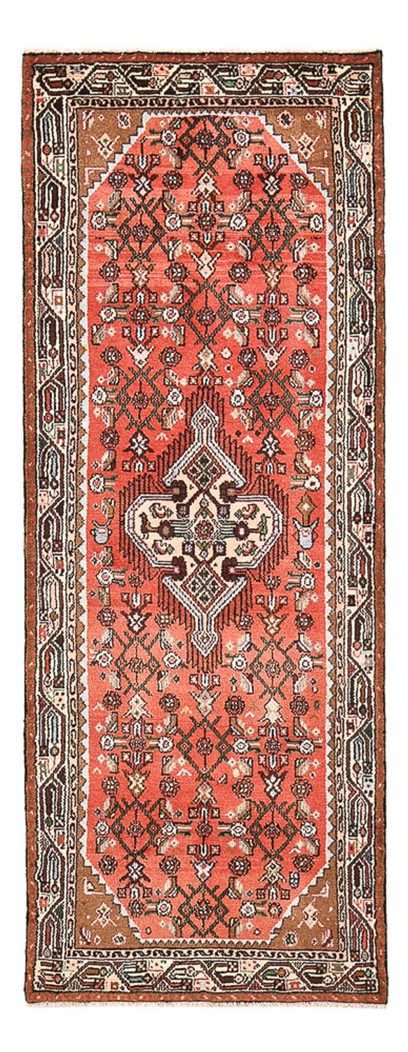 Tappeto corsia Tappeto Persero - Nomade - 203 x 74 cm - rosso chiaro