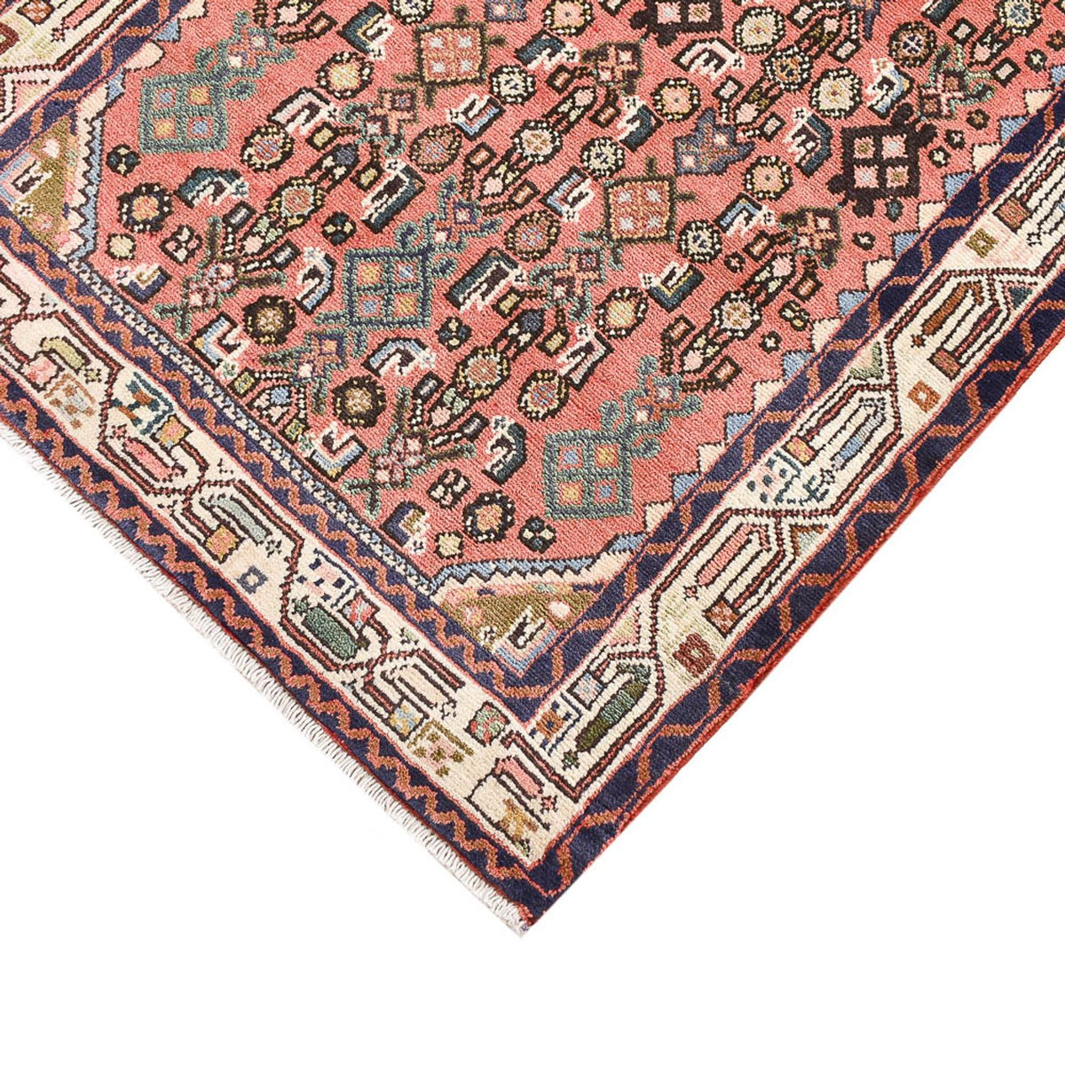 Tappeto corsia Tappeto Persero - Nomade - 212 x 80 cm - rosso chiaro