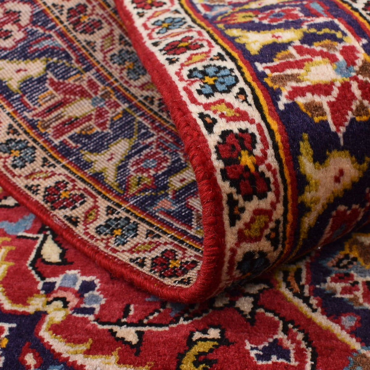 Tappeto Persero - Keshan - 161 x 97 cm - rosso
