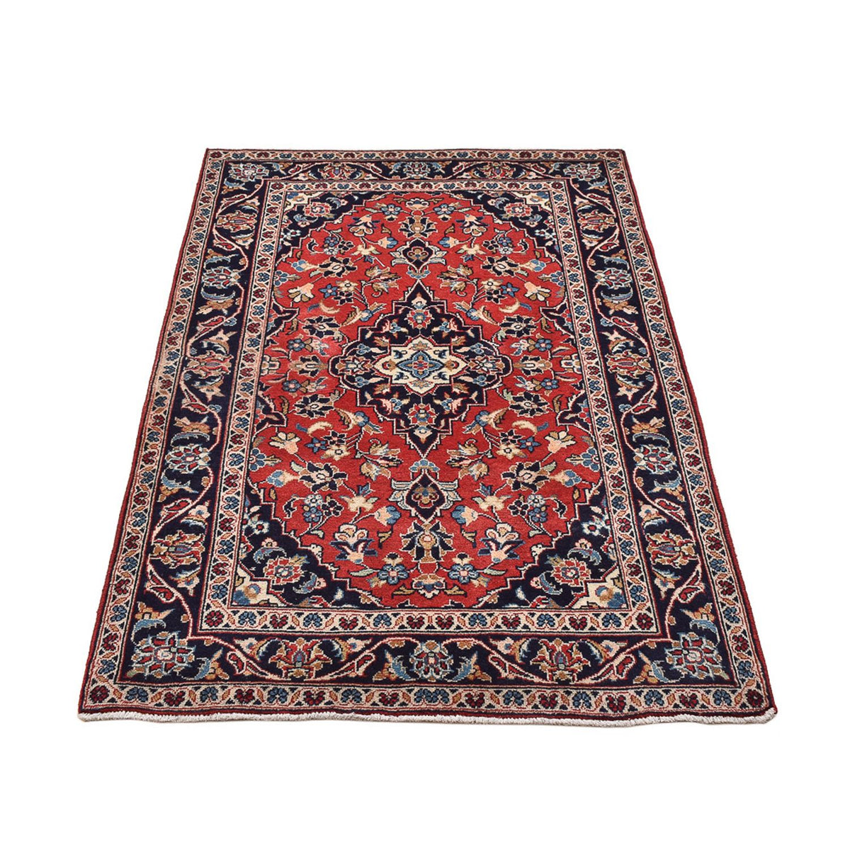 Tappeto Persero - Keshan - 150 x 98 cm - rosso