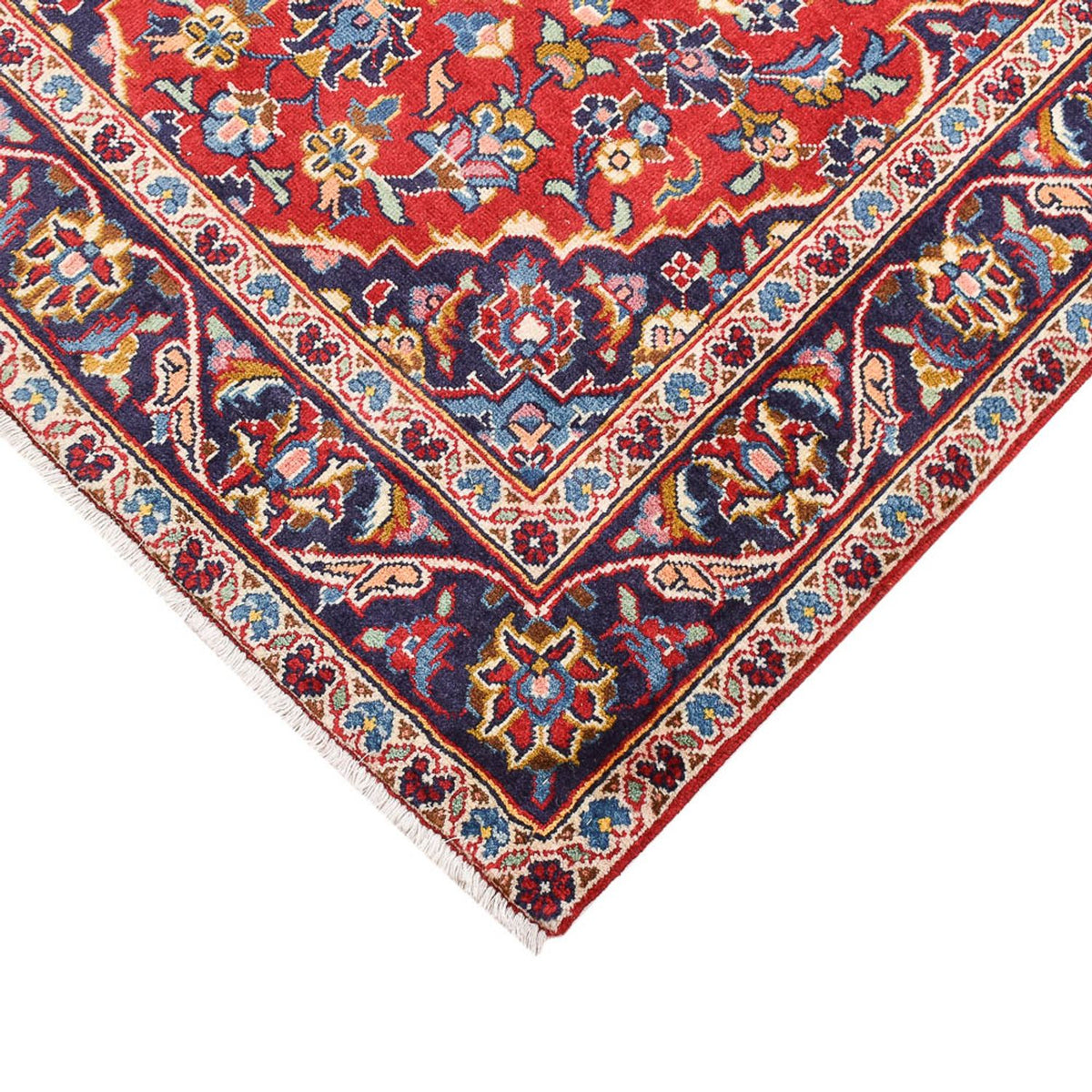 Tappeto Persero - Keshan - 150 x 100 cm - rosso