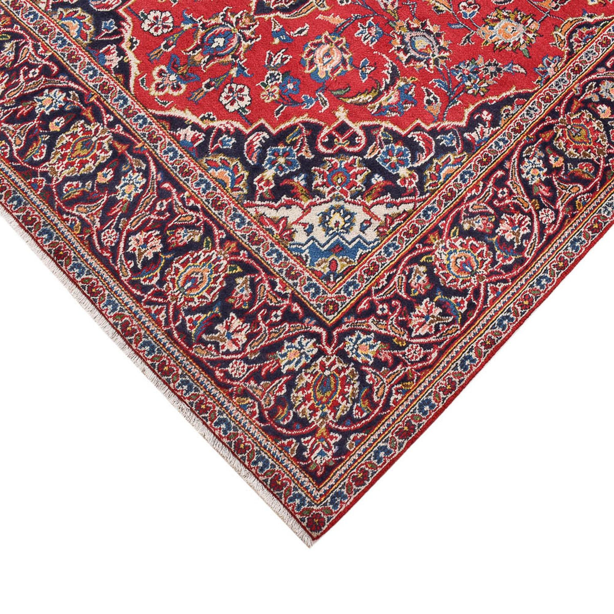 Tappeto Persero - Keshan - 220 x 138 cm - rosso