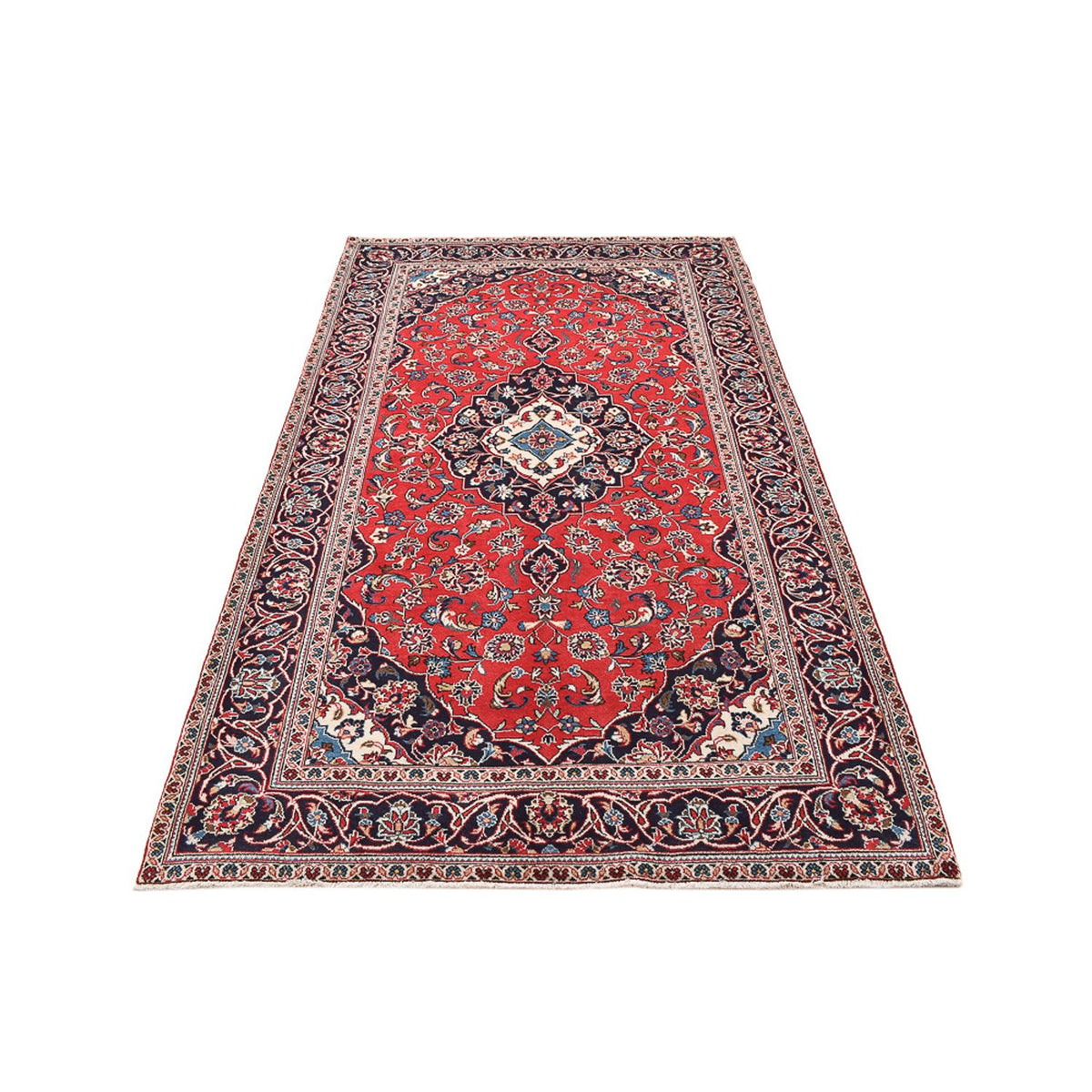 Tappeto Persero - Keshan - 253 x 144 cm - rosso