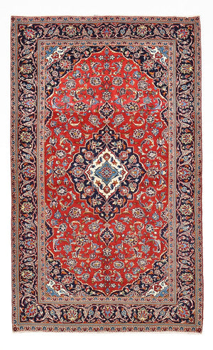 Tappeto Persero - Keshan - 255 x 151 cm - rosso