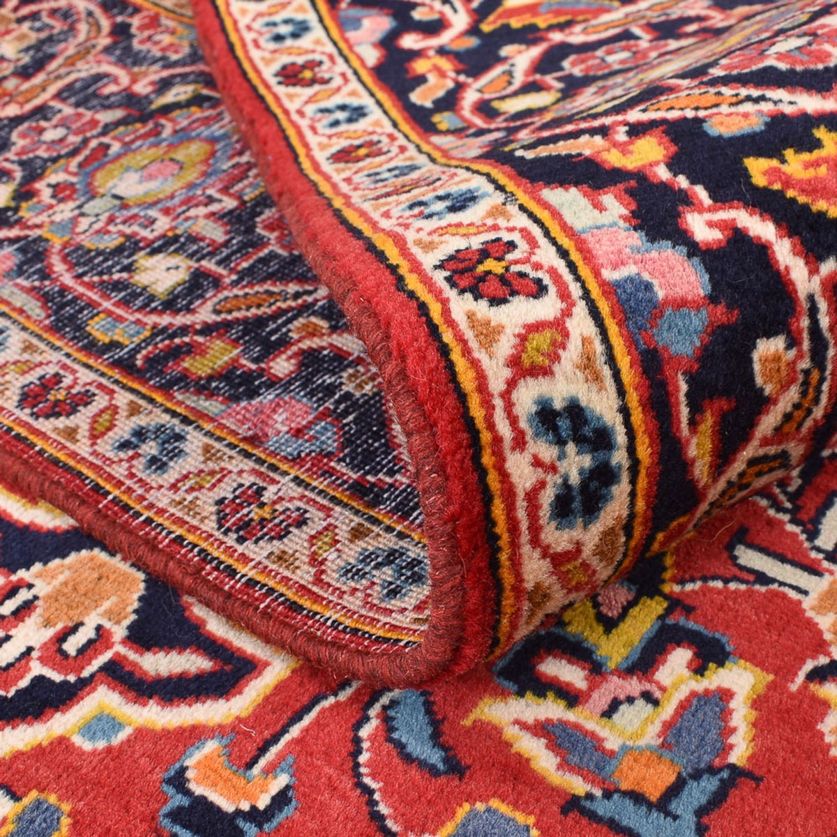 Tappeto Persero - Keshan - 234 x 147 cm - rosso