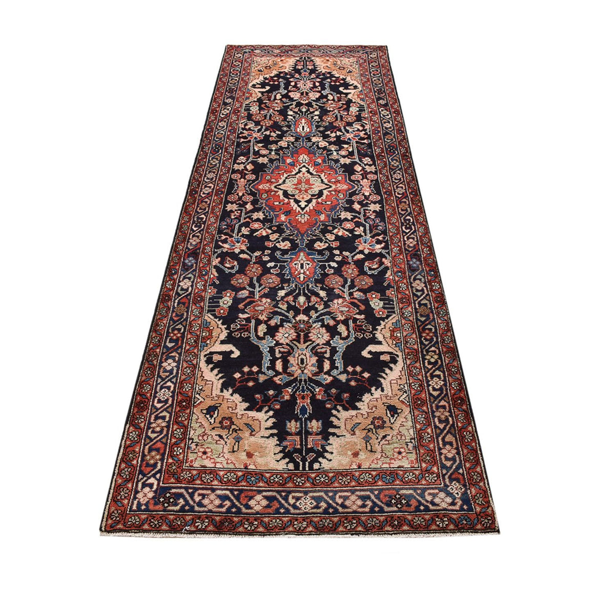 Tappeto corsia Tappeto Persero - Nomade - 322 x 102 cm - blu scuro