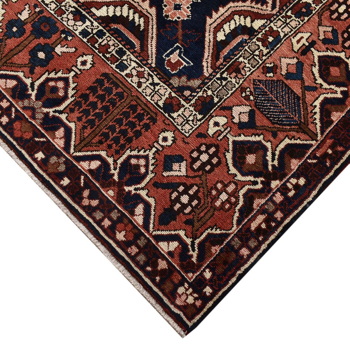 Tappeto Persero - Nomade forma speciale - 369 x 312 cm - rosso scuro