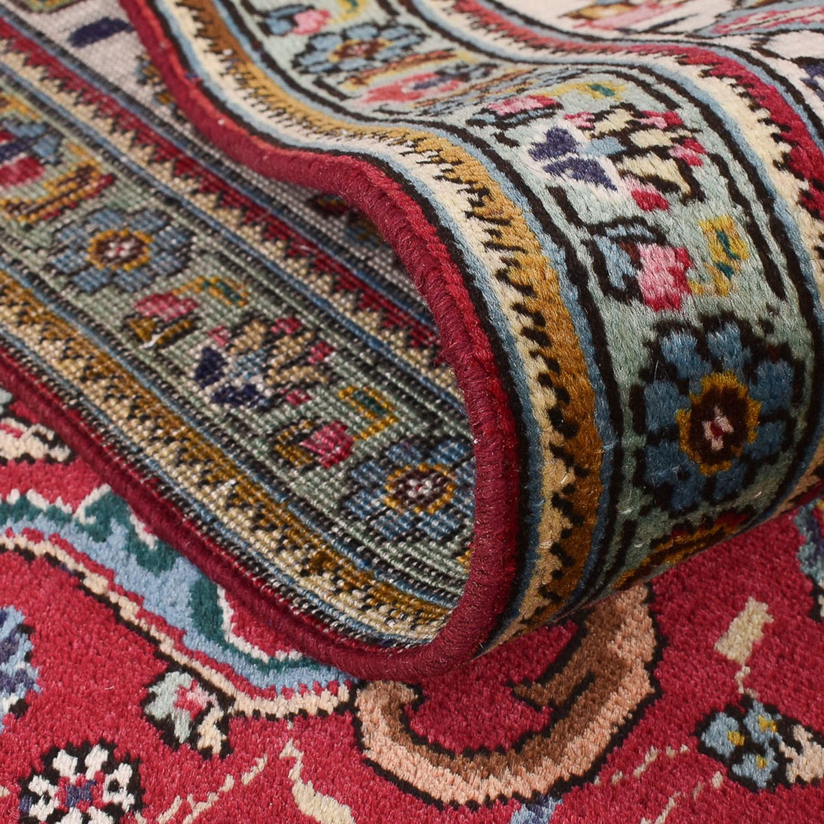 Tappeto Persero - Tabriz - 342 x 240 cm - rosso