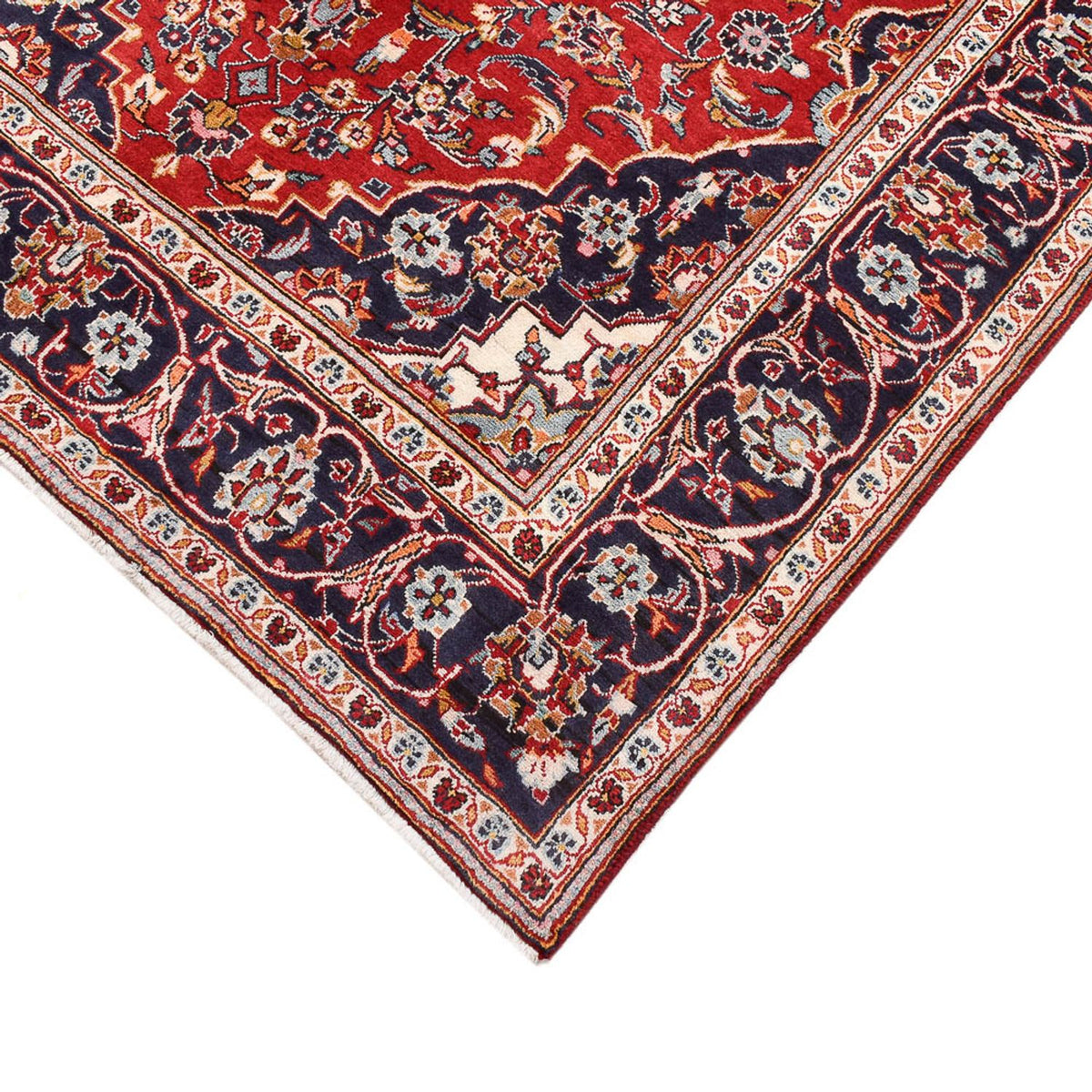 Tappeto Persero - Keshan - 235 x 148 cm - rosso