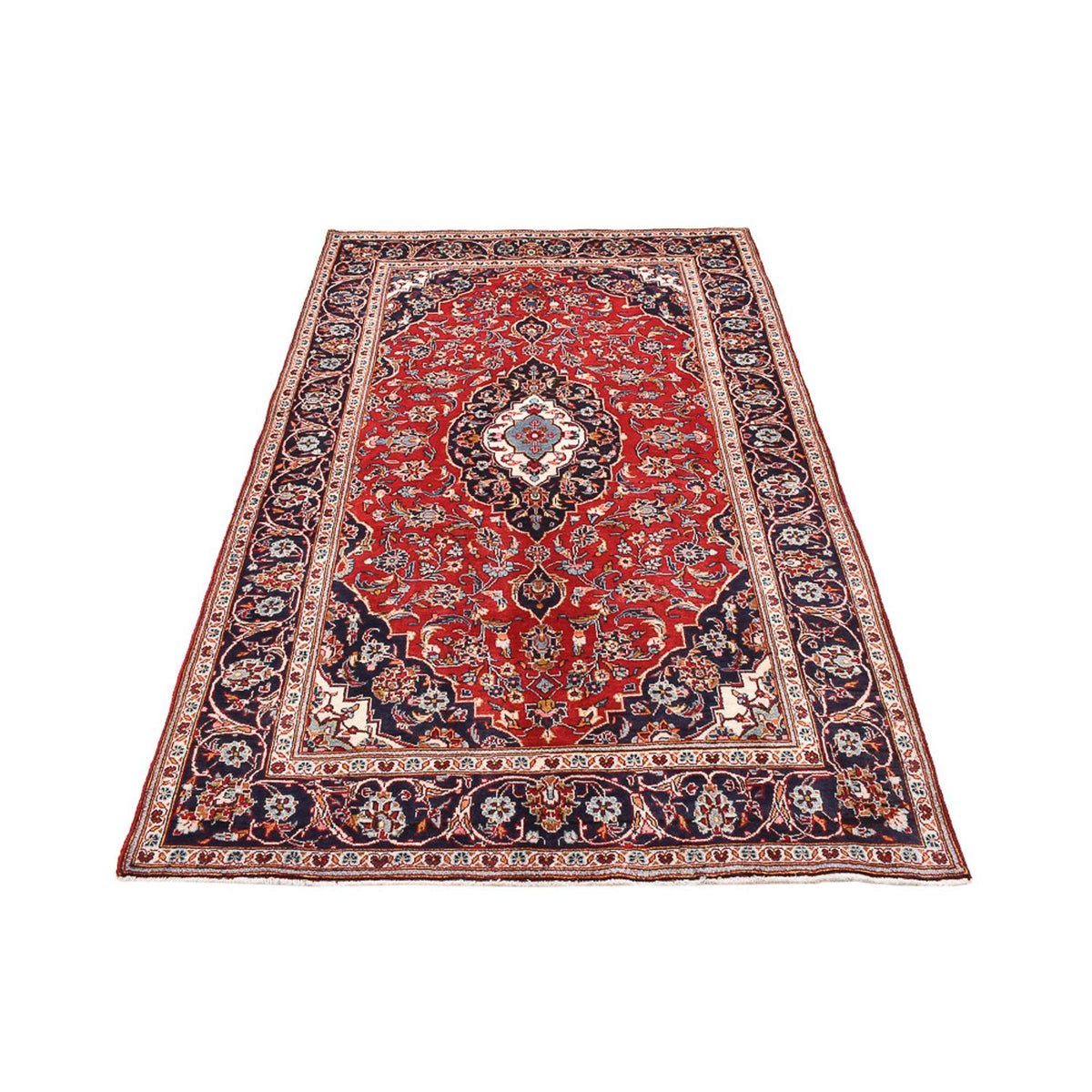 Tappeto Persero - Keshan - 235 x 148 cm - rosso