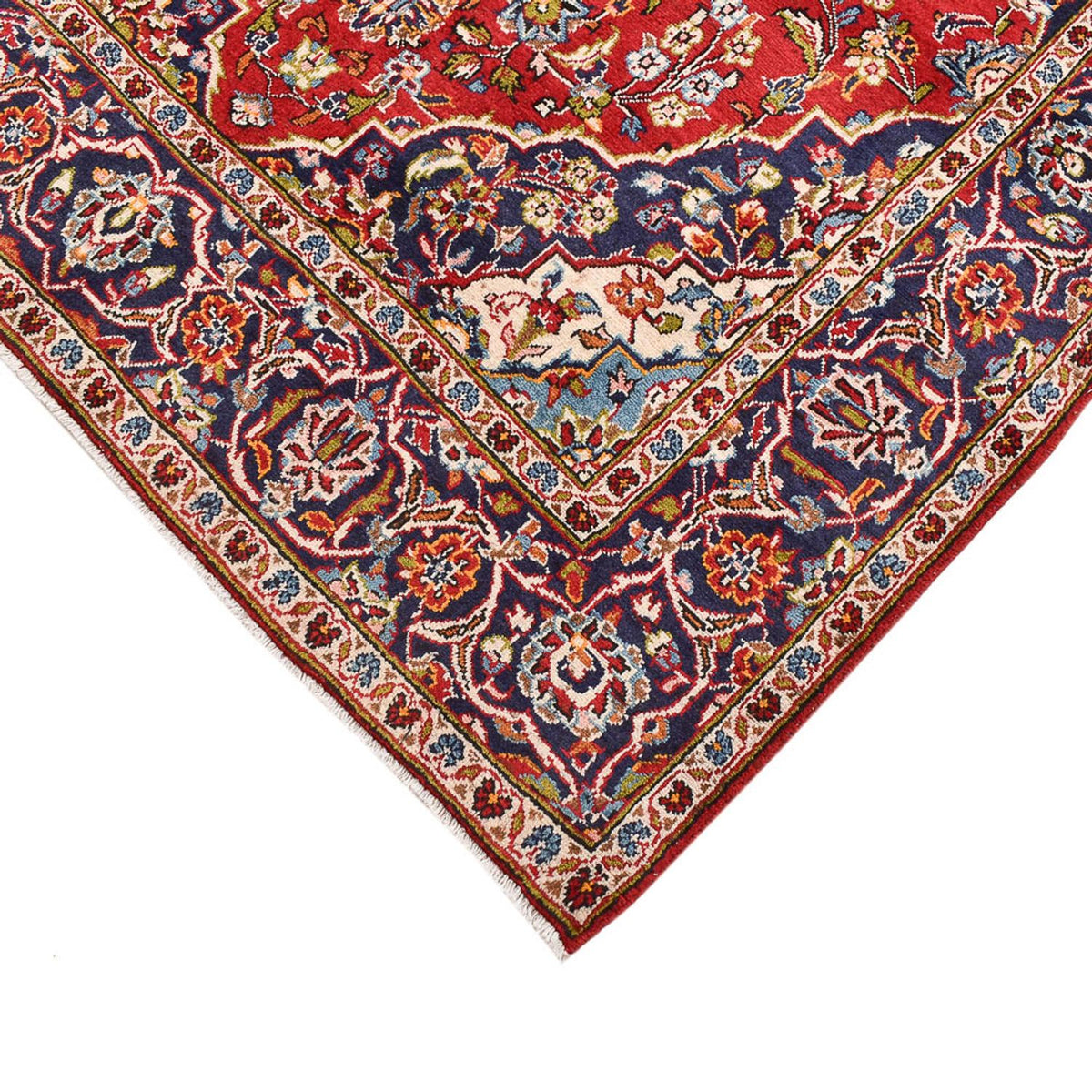 Tappeto Persero - Keshan - 260 x 148 cm - rosso